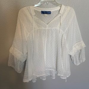 Shyer White Blouse